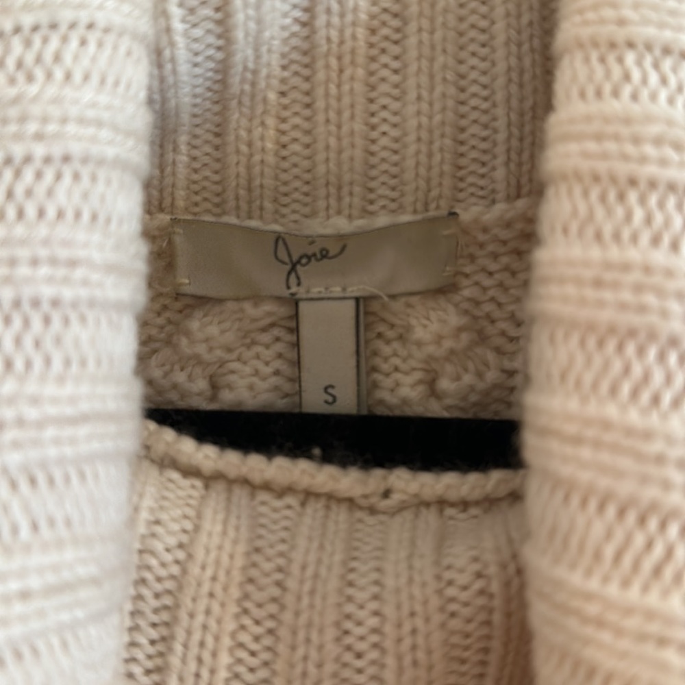 Joie cable knit sweater with fringe detail - Picture 2 of 5